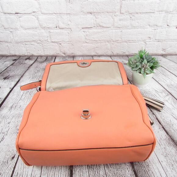 Coach Perforated Leather Romy Top Handle/ Shoulder Bag - Picture 8 of 10